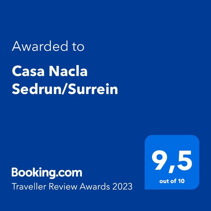 דירות Casa Nacla Sedrun/Surrein מראה חיצוני תמונה